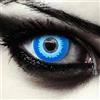 DESIGNLENSES, Lenti a contatto colorate blu per costume di Halloween da elfo, Il trono di spade Estranei Cosplay, morbide lentes colore + custodia per lenti Blue Elfe