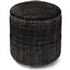 NANIMARQUINA pouf TRES PERSIAN - TRES-POUF-BLACK