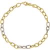 Gioielleria Lucchese Oro Bracciale Donna Oro Giallo Bianco GL101362