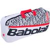 Babolat Duffel M Pure Strike - Borsa sportiva classica, 4-6 racchette da tennis, colore: Bianco