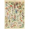 MyPuzzle.com MyPuzzle Fleurs - Fiori Per Tutti, Poster D'epoca, Adolphe Millot - Premium 500 Pezzi Puzzle - MyPuzzle Collezione speciale di Havana Puzzle Company