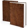 Logbuch-Verlag Taccuino XXL effetto pelle vintage DIN A4: diario vuoto con copertina rigida, notebook regalo per appunti, quaderno journaling con 164 pagine, agenda personale, journal viaggio creativo