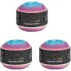 Wollbiene Cupcake Glitter Simli, 3 gomitoli di lana da 150 g, 450 g, per lavorare a maglia e all'uncinetto, lana turca, colori sfumati (3000 azzurro, rosa pastello)