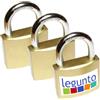 Legunto® 3 Lucchetti Con Chiave Unica - Molto Resistente Con 18 Chiavi - Per Armadietto, Palestra e Armadio