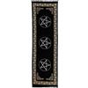 INDIAN CONSIGNERS Tre pentagrammi lunghi Tovaglia d'altare Stregoneria Stregoneria Tovaglia Alter Sacra Copritavolo Spirituale Sillabare Strega Diffusione dei Tarocchi 72*22