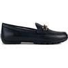 Geox D Cosmopolis + Grip Mocassino Donna, Nero, 38 EU