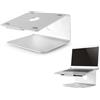 Neomounts NSLS050 - supporto girevole da tavolo per notebook - color argento