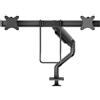 Neomounts DS75S-950BL2 - supporto da tavolo completamente mobile per due schermi 17-27 - nero