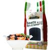 Pastificio Gioia Snc di Angilletta Carlo Pasta aromatizzata - Bavette al nero di seppia - Pastificio Gioia - 500g