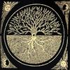 INDIAN CONSIGNERS Occhio albero della vita Tovaglia d'altare Stregoneria Stregoneria Tovaglia Alter Sacra Copritavolo Spirituale Sillabare Strega Diffusione dei Tarocchi 36