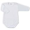 Ellepi - Body intimo neonato bianco a maniche lunghe 18 Mesi