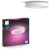 Philips Hue White and Color Ambiance Infuse, Plafoniera Smart, Grande, Bluetooh, 52.5 W, o tramite app, Bianca