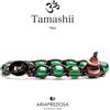 Tamashii Bracciale Pietra Tibetano Agata verde Tamashii Unisex 1 giro BHS900-12