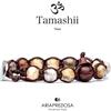 Tamashii Bracciale Pietra Tibetano Legno fossile Tamashii Unisex 1 giro BHS900-78