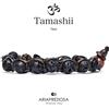 Tamashii Bracciale Pietra Tibetano Lava nera Tamashii Unisex 1 giro BHS900-98