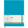 Moleskine - Agenda Settimanale 18-Mesi, Agenda Settimanale 2022/2023 con Copertina Rigida e Chiusura Elastica, Formato XL 19 x 25 cm, Colore Blu