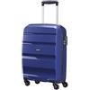 American Tourister Bon Air - Spinner S, Bagaglio a mano, 55 cm, 31.5 L, 4 Ruote, Blu (Midnight Navy)