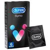 RECKITT BENCKISER H.(IT.) SPA Durex Sync Preservativi Ritardanti E Stimolanti 6 Pezzi