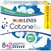 FATER SPA Lines Cotone Bio Ultra Notte 10p