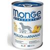 Monge & c. spa Monge Monoproteico Frutta Pollo/riso/ananas 400 G