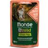 Monge & c. spa Monge Bwild Busta Sterilised Salmone/gamberetti/ortaggi 85 G
