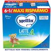 DANONE NUTRICIA SPA SOC.BEN. Mellin 4 Latte 6x1000ml