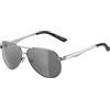 ALPINA Unisex - Adulti, A 107 Occhiali da sole, titanium matt, One Size