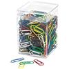 Wedo 90050099 - Graffette in metallo, 26 mm, 500 pz, in vernice colorata
