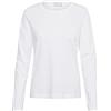 Kaffe Kamarin LS Maglietta T-Shirt, Bianco Ottico, M Donna