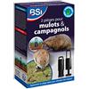 BSI - Trappola per campagnole, Set di 2 trappole - Adatte per Topi e Talpe