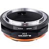 K&F Concept Lente Mount Adattatore Manuale Fuoco: Compatibile con Canon FD Lente a Sony E Mount Corpo Fotocamera