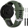Songsier Cinturino Forerunner 735XT, Cinturini di Ricambio per polso Silicone con Sgancio Rapido per Forerunner 735XT 235 235Lite 230 220 620 630