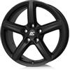 Cerchi in lega Rc Design RC24 6.0x15 Schwarz Klar Matt (SKM)