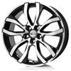 Cerchi in lega Rc Design RC23 8.0x18 Schwarz Glanz Voll-Poliert (SGVP)