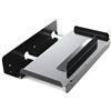 Fantec QB-Bracket 25 Adattatore per HDD e SSD da 2,5 per i Box Case Esterni Serie QB, Adattatore da 2,5 Pollici a 3,5 Pollici, Nero
