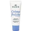 Nuxe Creme Fraiche Crema viso idratante e rimpolpante RICCA 48 ore pelle secca 30 ml