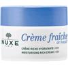 Nuxe Creme Fraiche Crema viso idratante e rimpolpante RICCA 48 ore pelle secca 50 ml
