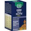 ESI - Erbe della Notte Activ, Integratore Alimentare, a Base di Valeriana, Passiflora, Escolzia e Biancospino, Senza Glutine e Vegan, Favorisce il Sonno e Riduce Ansia e Stress, 50 Capsule