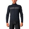 Castelli 4521503 RADDOPPIA 3 JACKET Giacca Uomo LIGHT BLACK/BLACK REFLEX XS