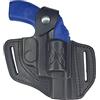 VlaMiTex R1 Fondina in Pelle per rivoltella J Frame S Smith & Wesson 31/34 / 36/38 / 43/60 / 351/360 / 442/637 / 638/640 / 642/649 Chiefs Special/Taurus 85/856 Ruger LCR, Nero