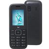 Majestic LUCKY 55S - Telefono GSM DUAL SIM con display a colori 1.77", fotocamera, torcia LED, Bluetooth, lettura files multimediali, Nero
