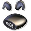 WANWEN Ear Buds Wireless Earbuds, Invisible Sleep Wireless Earphone Waterproof, Bluetooth 5.2 Earphones, Touch Control, with Charging Box, Double Noise Cancelling (Black)