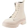 Mumka, Stivali alla moda Donna, bianco, 40 EU