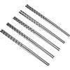 Fackelmann Asia Line Bacchette Cinesi, Acciaio, Argento, 34x11.7x7 cm