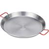 Lacor 63647- Padella per paella di ferro 46 cm, 12 porzioni