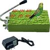 Lelukee Bird Perch Stand piattaforma sedile in sughero Budgie Bird riscaldatore per pappagalli grigi, pappagalli, uccellini 5 W Temperatura costante 3,3 X5,2