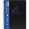 Canson XL Mix Media Textured Book spiralato lato lungo, copertina rigida, A5, 34 fogli 300 g/m, grana media