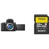 Sony ZV-E1 di Sony | Vlog camera full-frame con obiettivo intercambiabile + Scheda SD 256GB SF-G256T