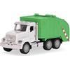 Driven by Battat - Camion per il riciclaggio, 18 cm - Camion riciclatore giocattolo per bambini - Veicolo da lavoro giocattolo - Luci e suoni - Parti mobili - 3 anni +