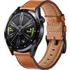 Songsier Cinturino in pelle Huawei Watch GT 3 Pro, Huawei Watch GT 3 46mm, Cinturino da 22mm per Huawei Watch GT 2 46mm, Huawei Watch GT2 Pro/GT2e, Huawei Watch GT Fashion, Sport, Active, Elegant, Classic